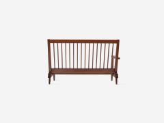 George Nakashima 4 Settee with Right Shaped Arm - 3437256
