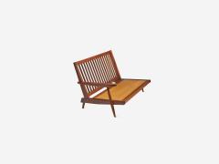George Nakashima 4 Settee with Right Shaped Arm - 3437269
