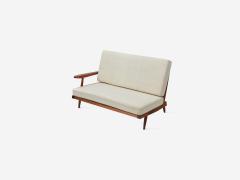 George Nakashima 4 Settee with Right Shaped Arm - 3437271