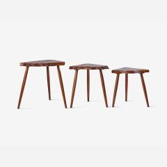 George Nakashima AMOEBA NESTING TABLES 1962 - 3429896