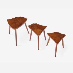 George Nakashima AMOEBA NESTING TABLES 1962 - 3429900