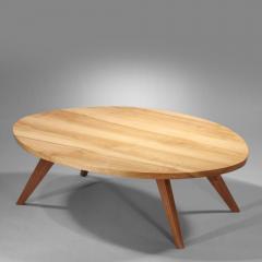 George Nakashima Early Oval Coffee Table 1950 - 16289