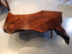 George Nakashima Early Walnut Slab Coffee Table by George Nakashima - 63020