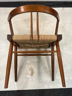 George Nakashima GEORGE NAKASHIMA WOOD AND JUTE CHAIR - 3317538