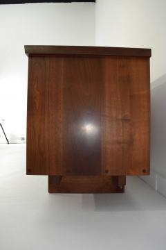 George Nakashima George Nakashima 10 Foot Wide Four Door Pandanus Cabinet in Walnut and Teak - 1627827