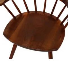 George Nakashima George Nakashima Armchairs Black Walnut Signed with Clients Name - 3927168