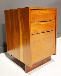 George Nakashima George Nakashima Cherry Nightstand or Pedestal Side Table with Sub Sap Streak - 2350120