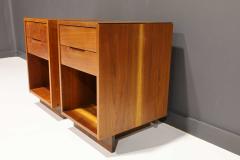 George Nakashima George Nakashima Cherry and Walnut Nightstands - 2284892