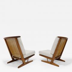 George Nakashima George Nakashima Conoid Lounge Chairs - 3405186