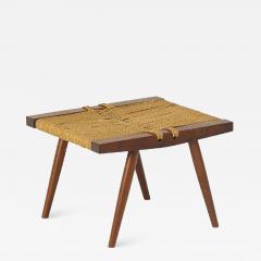 George Nakashima George Nakashima Grass Rope Seat Stool - 991170