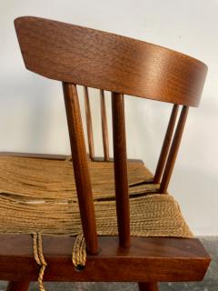 George Nakashima George Nakashima Grass Seated Chair Circa 1960s - 3696076