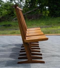George Nakashima George Nakashima Inspired Set of Four Conoid Style Dining Chairs Mixed Hardwoods - 4222879