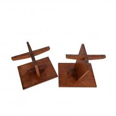 George Nakashima George Nakashima Pair Minguren side tables 1979 - 1623639