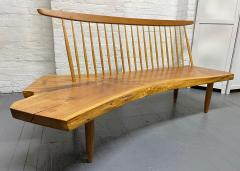 George Nakashima George Nakashima Studio Conoid Bench Signed Mira Nakashima 1992 - 2710425