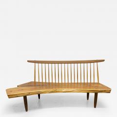 George Nakashima George Nakashima Studio Conoid Bench Signed Mira Nakashima 1992 - 2711590