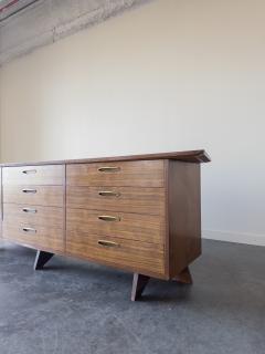 George Nakashima George Nakashima Walnut and Brass Monumental Cabinet for Widdicomb - 4054756