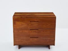 George Nakashima George Nakashima black american walnut chest of drawers 1955 - 3487278