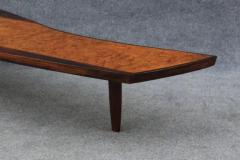 George Nakashima George Nakashima for Widdicomb Model 200 66w Sundra Coffee Table Rosewood Burl - 3605368