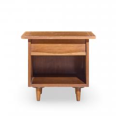 George Nakashima George Nakashima for Widdicomb Origins Model 215 Walnut Nightstands Pair - 4476236