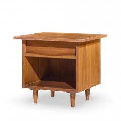 George Nakashima George Nakashima for Widdicomb Origins Model 215 Walnut Nightstands Pair - 4476237