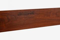 George Nakashima George Nakashima for Widdicomb Queen Headboard in Oiled Black Walnut 1958 - 4261343