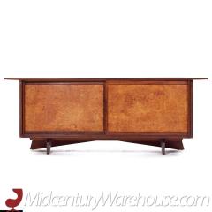 George Nakashima George Nakashima for Widdicomb Walnut and Carpathian Elm Sideboard Credenza - 3684450