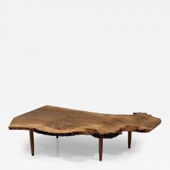 George Nakashima Live Edge Coffee Table by George Nakashima - 2984701