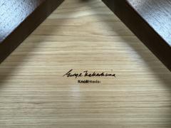 George Nakashima Mid Century Modern Spay Leg Coffee Table by George Nakashima for Knoll - 3725733