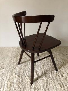 George Nakashima Pair of Walnut Nakashima Style Midcentury Chairs - 1735825