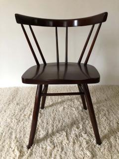 George Nakashima Pair of Walnut Nakashima Style Midcentury Chairs - 1735828