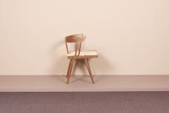 George Nakashima Set of Eight Grass Seated Dining Chairs by George Nakashima Studio US 2021 - 2100450