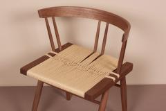 George Nakashima Set of Eight Grass Seated Dining Chairs by George Nakashima Studio US 2021 - 2100459