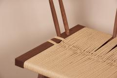 George Nakashima Set of Eight Grass Seated Dining Chairs by George Nakashima Studio US 2021 - 2100461