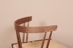 George Nakashima Set of Eight Grass Seated Dining Chairs by George Nakashima Studio US 2021 - 2100462
