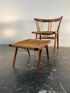 George Nakashima Set of Grass Seated Chairs and Stool by George Nakashima Circa 1960s - 3696090