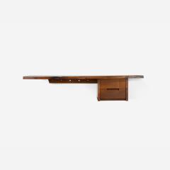 George Nakashima Wall Hung Shelf Desk - 3107837