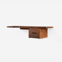 George Nakashima Wall Hung Shelf Desk - 3107857