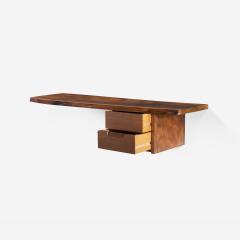 George Nakashima Wall Hung Shelf Desk - 3107869