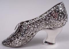 George Nathan Asprey English Edwardian Sterling Silver Lady s Shoe Ornament 1908 - 4342492