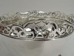George Nathan Pretty Antique English Edwardian Classical Sterling Silver Bowl - 3753728