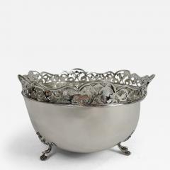 George Nathan Pretty Antique English Edwardian Classical Sterling Silver Bowl - 3755779