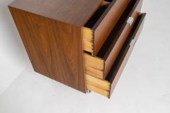 George Nelson George Nelson Basic Series 3 Drawer Dresser in Walnut - 4488547