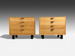 George Nelson George Nelson Cabinets Birch Stainless Steel USA c 1955 - 4476223