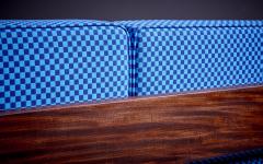 George Nelson George Nelson Daybed Sofa in Blue Checker Reupholstery by Alexander Girard - 3235437