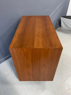 George Nelson George Nelson Early Walnut Two Door Cabinet for Herman Miller Mid Century - 2537266