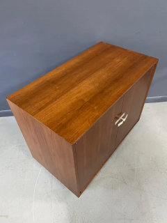 George Nelson George Nelson Early Walnut Two Door Cabinet for Herman Miller Mid Century - 2537267