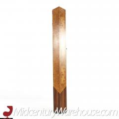 George Nelson George Nelson Mid Century Burlwood and Rosewood Grandfather Clock - 3695637