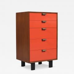 George Nelson George Nelson Multi Color Lacquered Highboy Dresser for Herman Miller - 4591513