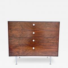 George Nelson George Nelson Rosewood Thin Edge 4 drawer Dresser by Herman Miller 2 - 3561833