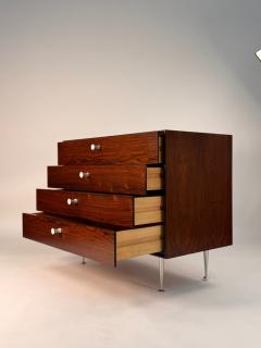 George Nelson George Nelson Rosewood Thin Edge 4 drawer Dresser for Herman Miller - 4367606
